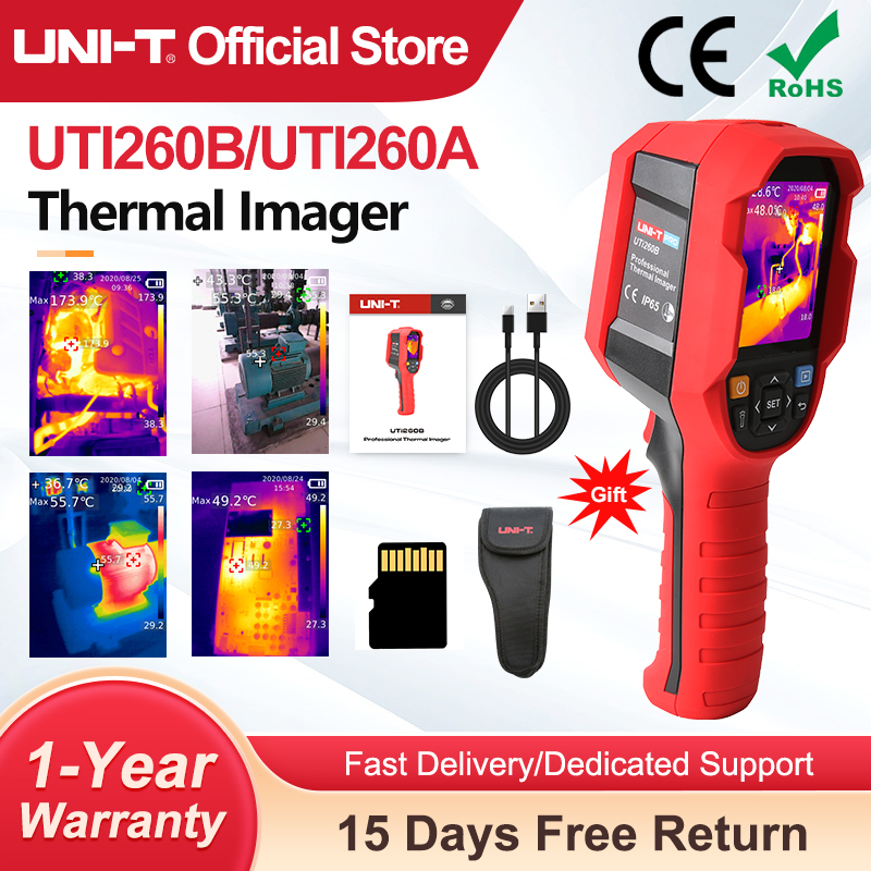 Thermal Imaging Camera 256X192 - UNI-T UTI260B UTI260A Тепловизионная камера 256X192