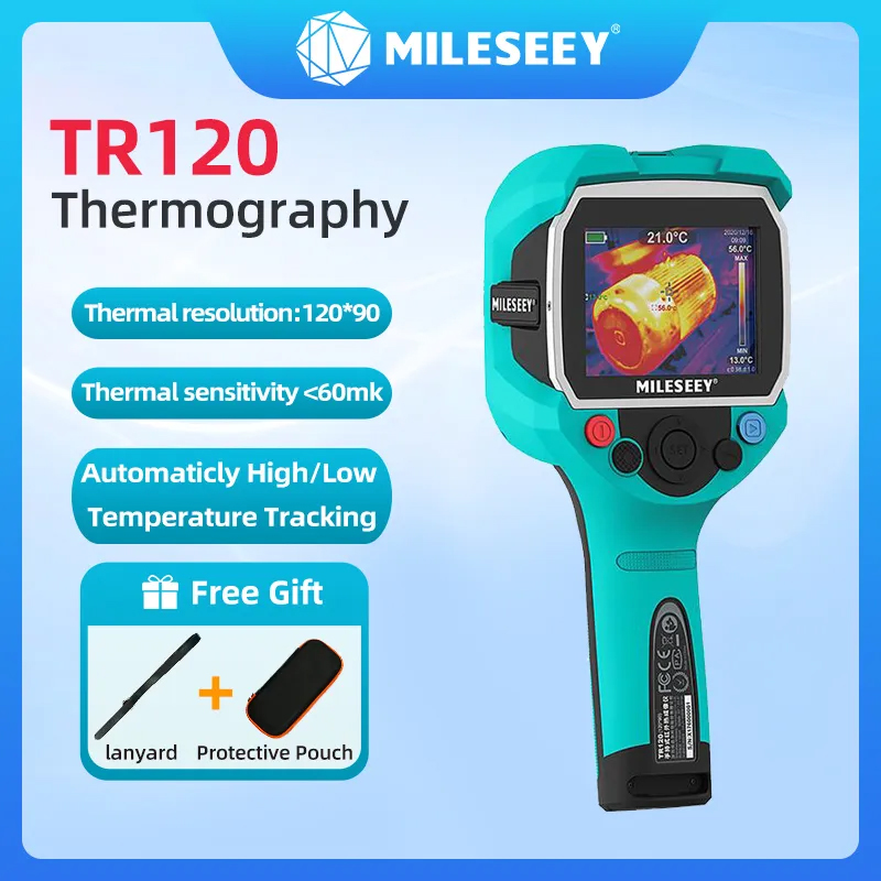 Nf 521 Thermal Imaging Camera - Инфракрасный (ИК) тепловизор Mileseey TR120/TR256A: высокоточный