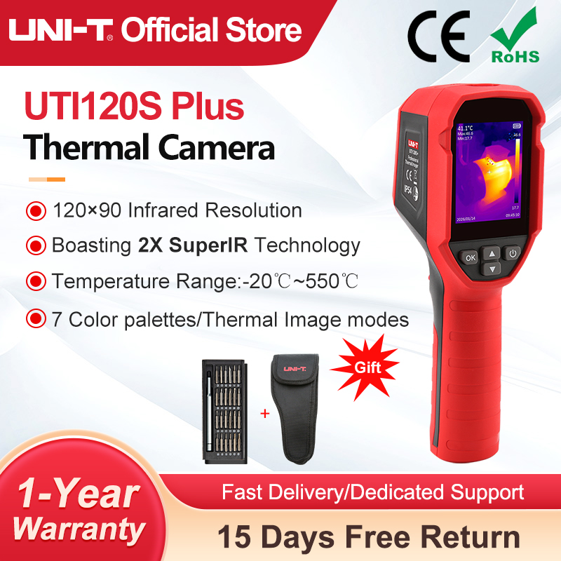 Nf 521 Thermal Imaging Camera - Тепловизионная камера UNI-T UTI120S+ с разрешением