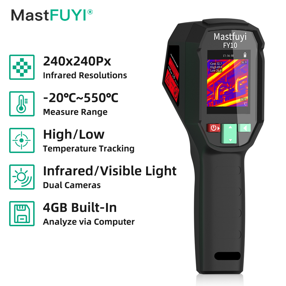 Thermal Imager Pcb Repair - MASTFUYI FY10/11 Тепловизор 240x320 ИК-разрешение Ручная