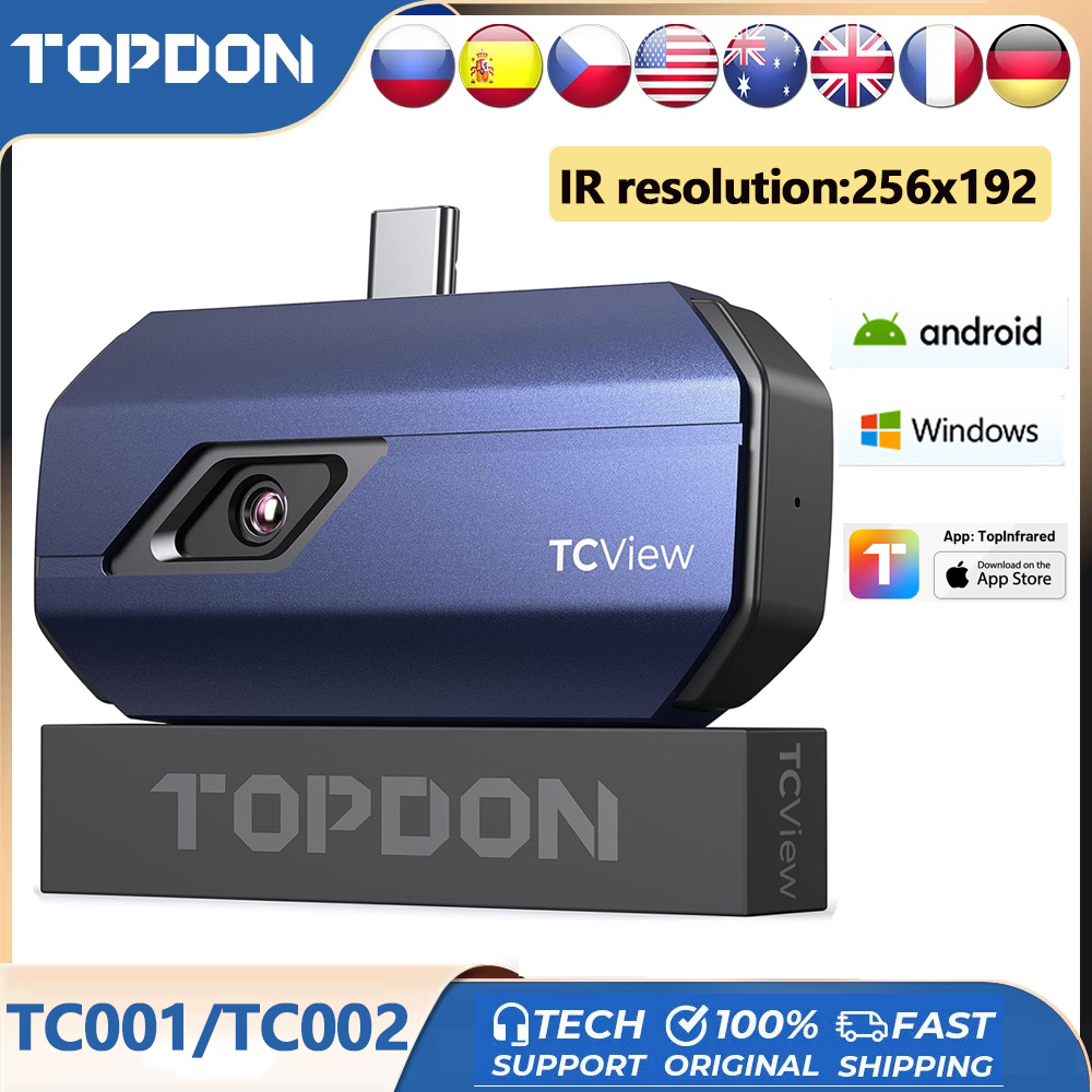 Topdon Tc001 Thermal Camera - Тепловизионная камера TOPDON TC001/TC002/TC002C DUO с