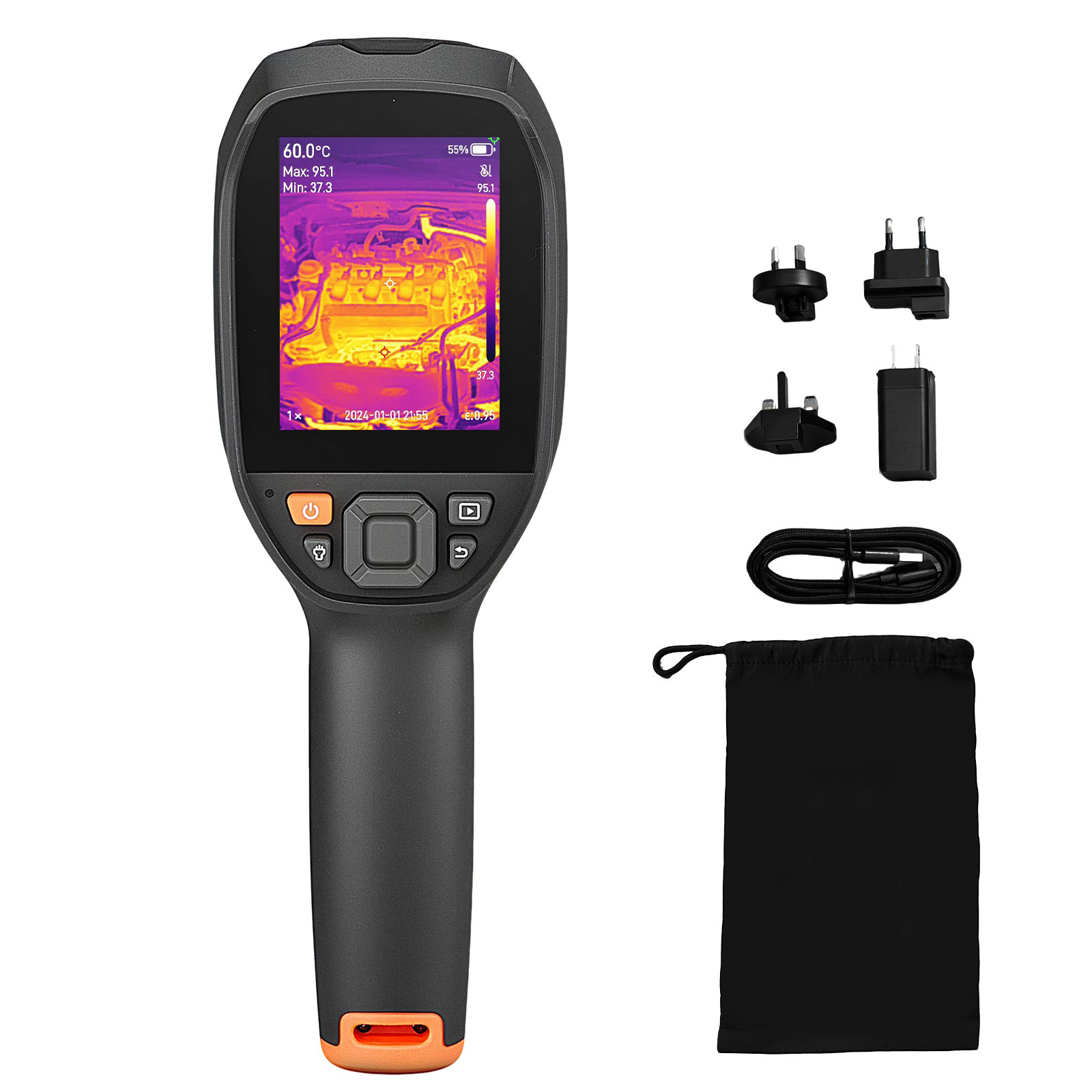 Thermal Imaging Camera 256X192 - Тепловизионная камера VEVOR Pro с разрешением