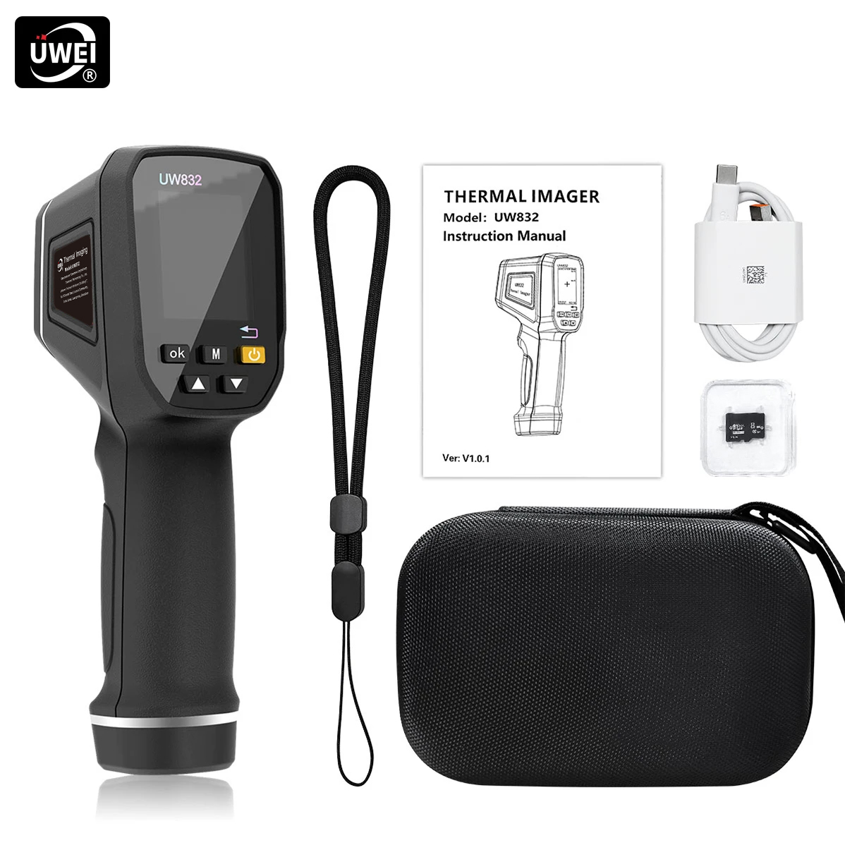 Nf 521 Thermal Imaging Camera - Инфракрасный тепловизор UWEI, портативная тепловизионная камера