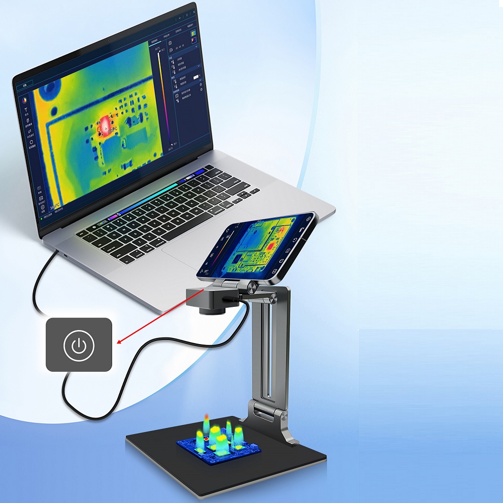 Тепловизор Quseek 25 Гц для ре – обзор и цена Thermal Imager Pcb Repair