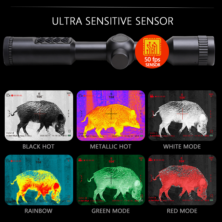 Тепловизионный прицел TGS225 д – обзор и цена Hunting Thermal Imaging Scope