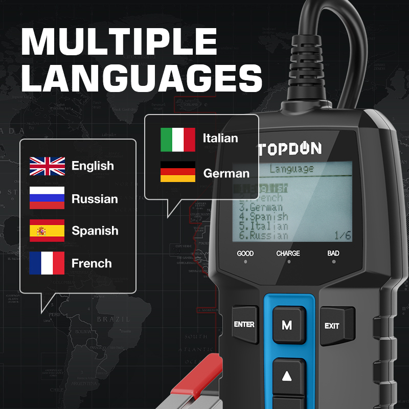 TOPDON BT100 12 В тестер автом – обзор и цена Topdon Tc001 Thermal Camera