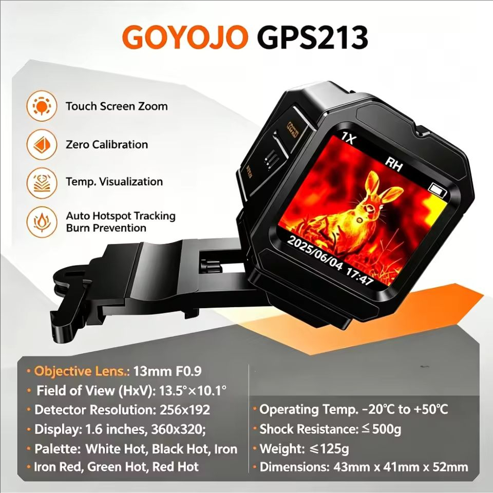 Тепловизор GOYOJO Mini Touch с – обзор и цена Thermal Imaging Camera 256X192