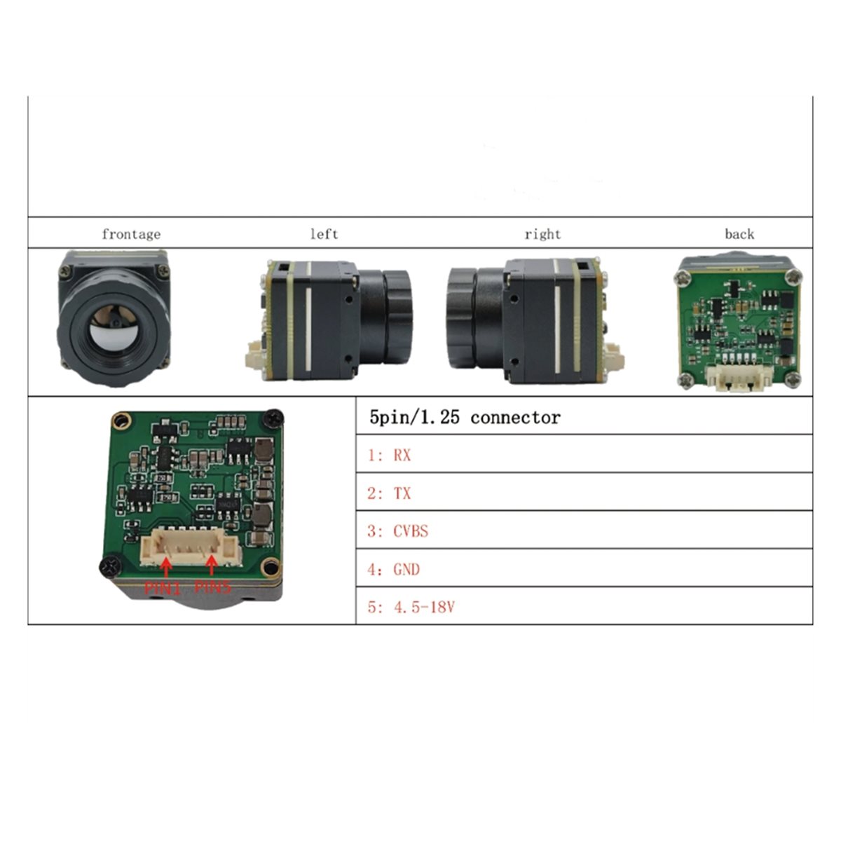 Инфракрасный тепловизионный мо – обзор и цена Thermal Imaging Camera 256X192