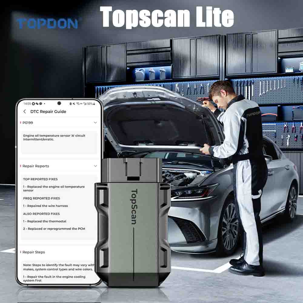 Диагностический сканер TOPDON  – обзор и цена Topdon Tc001 Thermal Camera