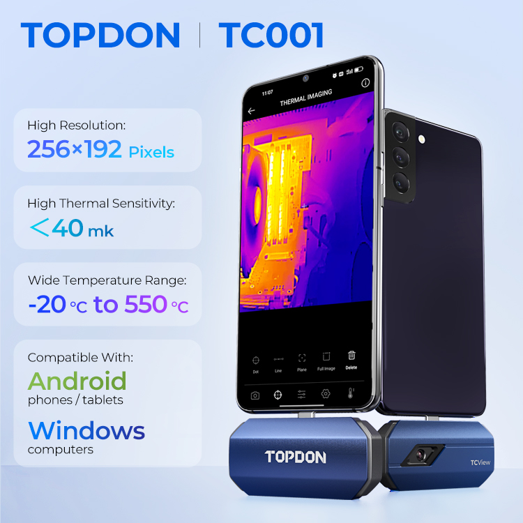 Тепловизор TOPDON TC001: миниа – обзор и цена Topdon Tc001 Thermal Camera