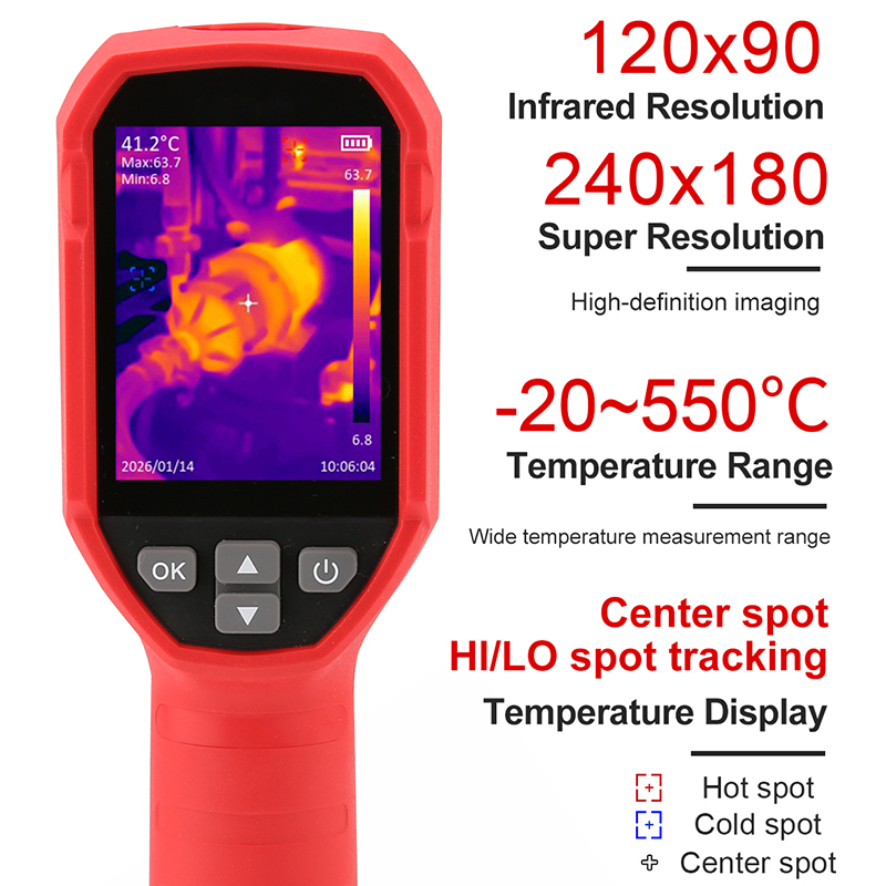 Тепловизионная камера UNI-T UT – обзор и цена Nf 521 Thermal Imaging Camera