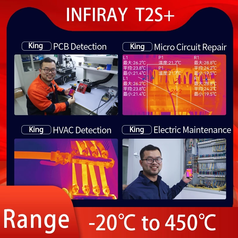 Тепловизор InfiRay T2S Plus, И – обзор и цена Thermal Imager Pcb Repair
