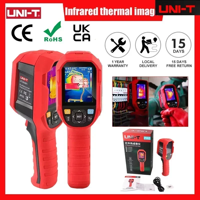 Тепловизионная камера UNI-T UT – обзор и цена Nf 521 Thermal Imaging Camera
