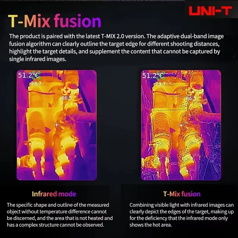 Тепловизионная камера UNI-T UT – обзор и цена Nf 521 Thermal Imaging Camera