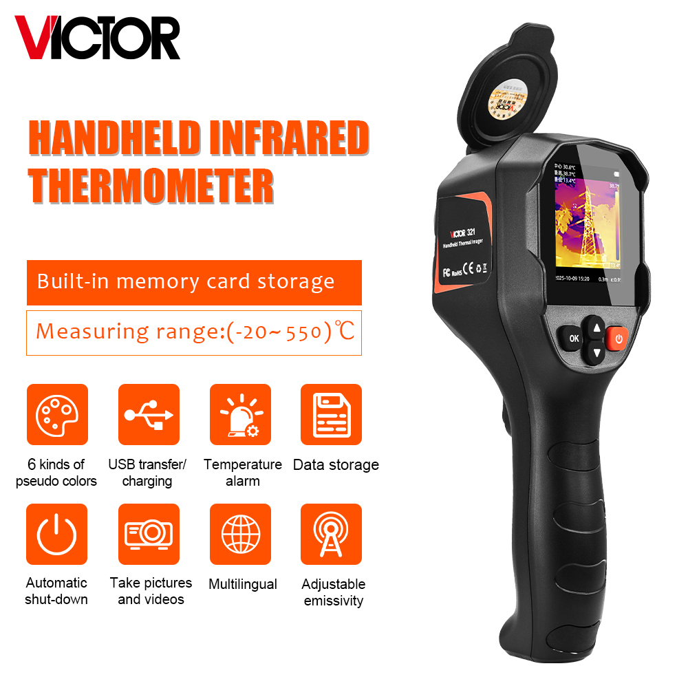 Тепловизор VICTOR TISR 240x240 – обзор и цена Nf 521 Thermal Imaging Camera
