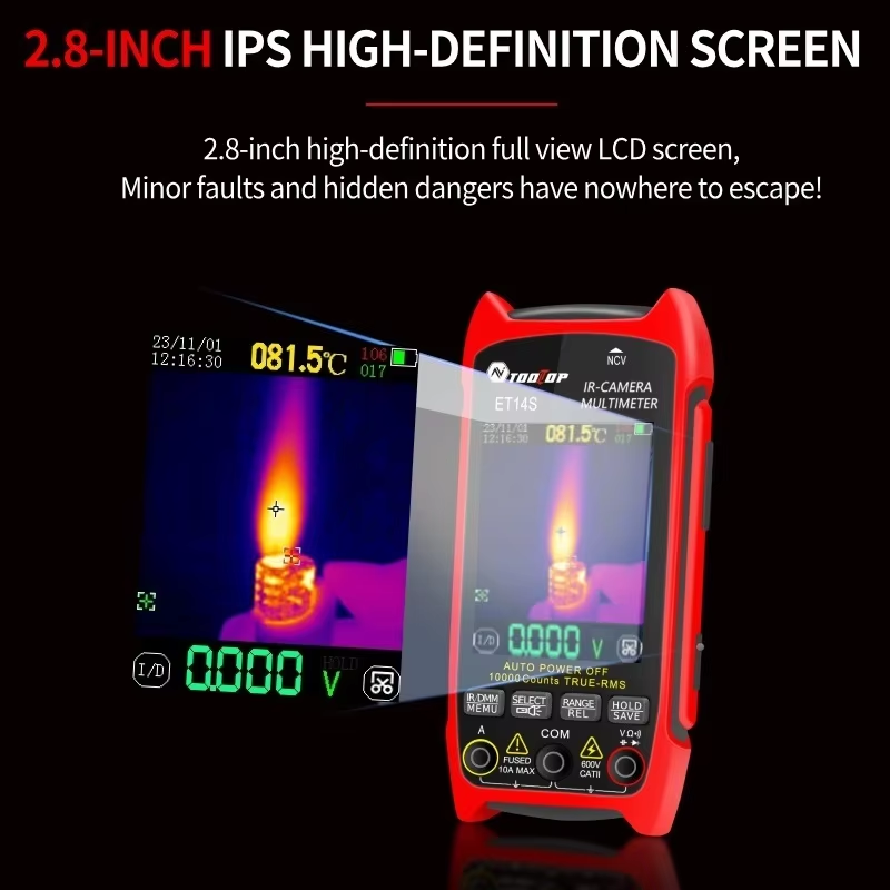 Тепловизор-мультиметр TOOLTOP  – обзор и цена Nf 521 Thermal Imaging Camera