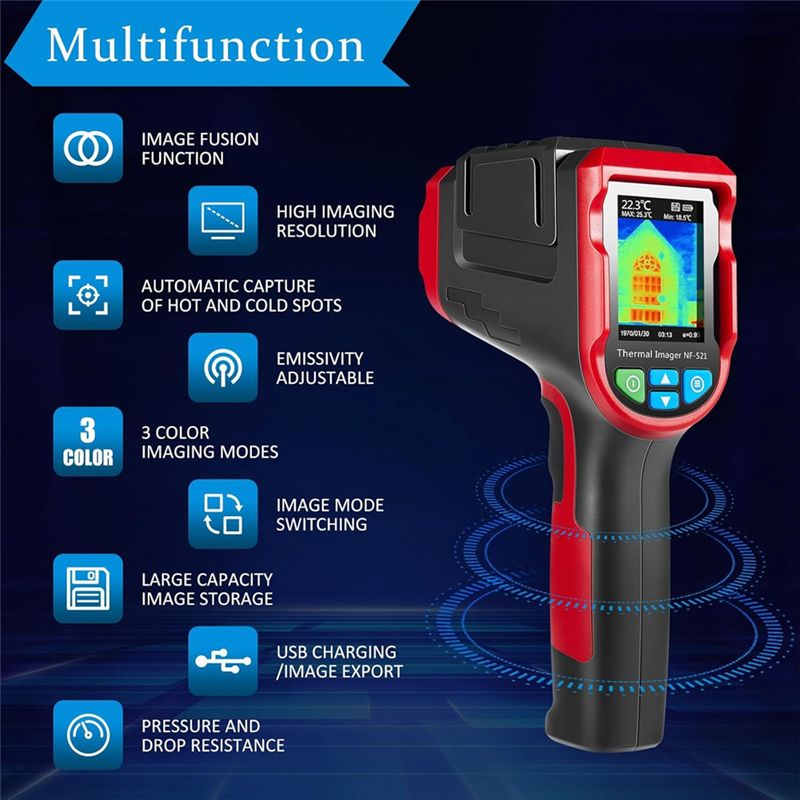 Новая портативная тепловизионн – обзор и цена Nf 521 Thermal Imaging Camera