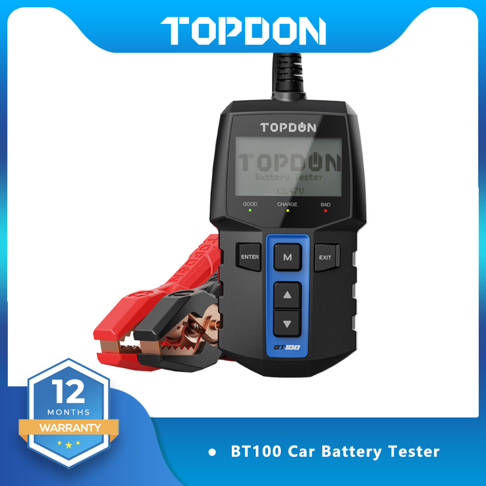 TOPDON BT100 12 В тестер автом – обзор и цена Topdon Tc001 Thermal Camera