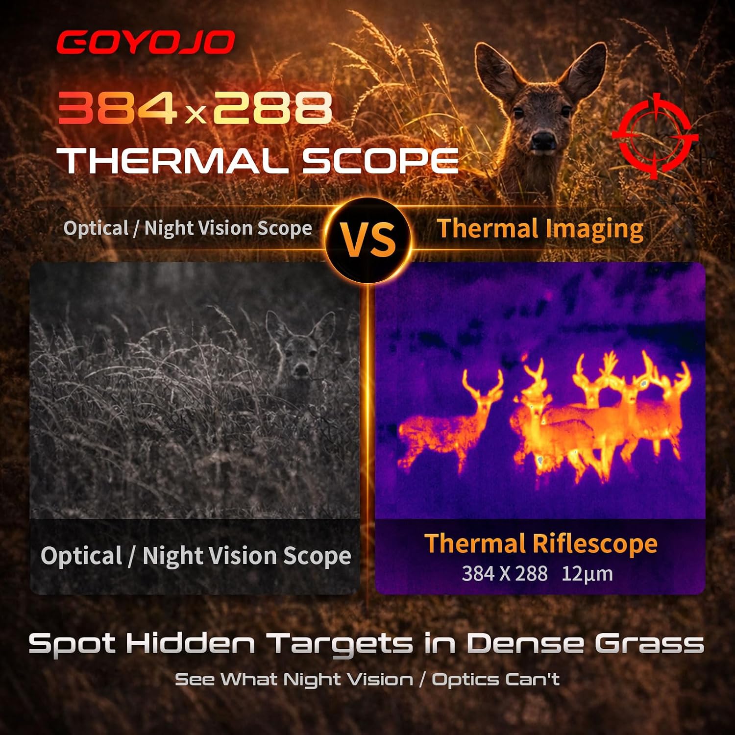 Тепловизионный монокуляр GOYOJ – обзор и цена Thermal Scope Night Vision Monocular