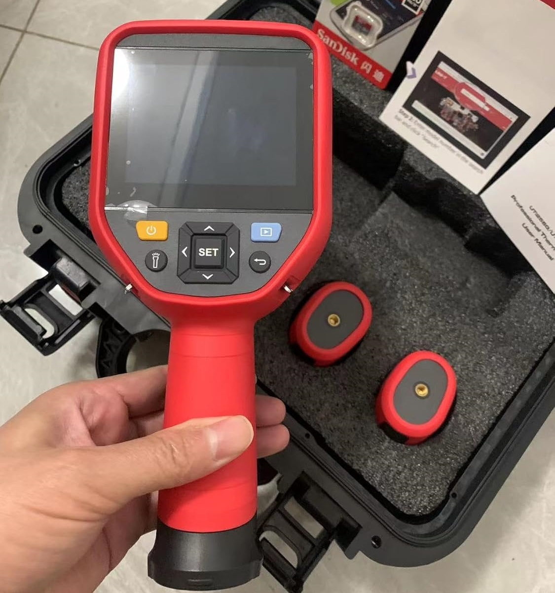 Профессиональная тепловизионна – обзор и цена Thermal Camera Type C 384X288