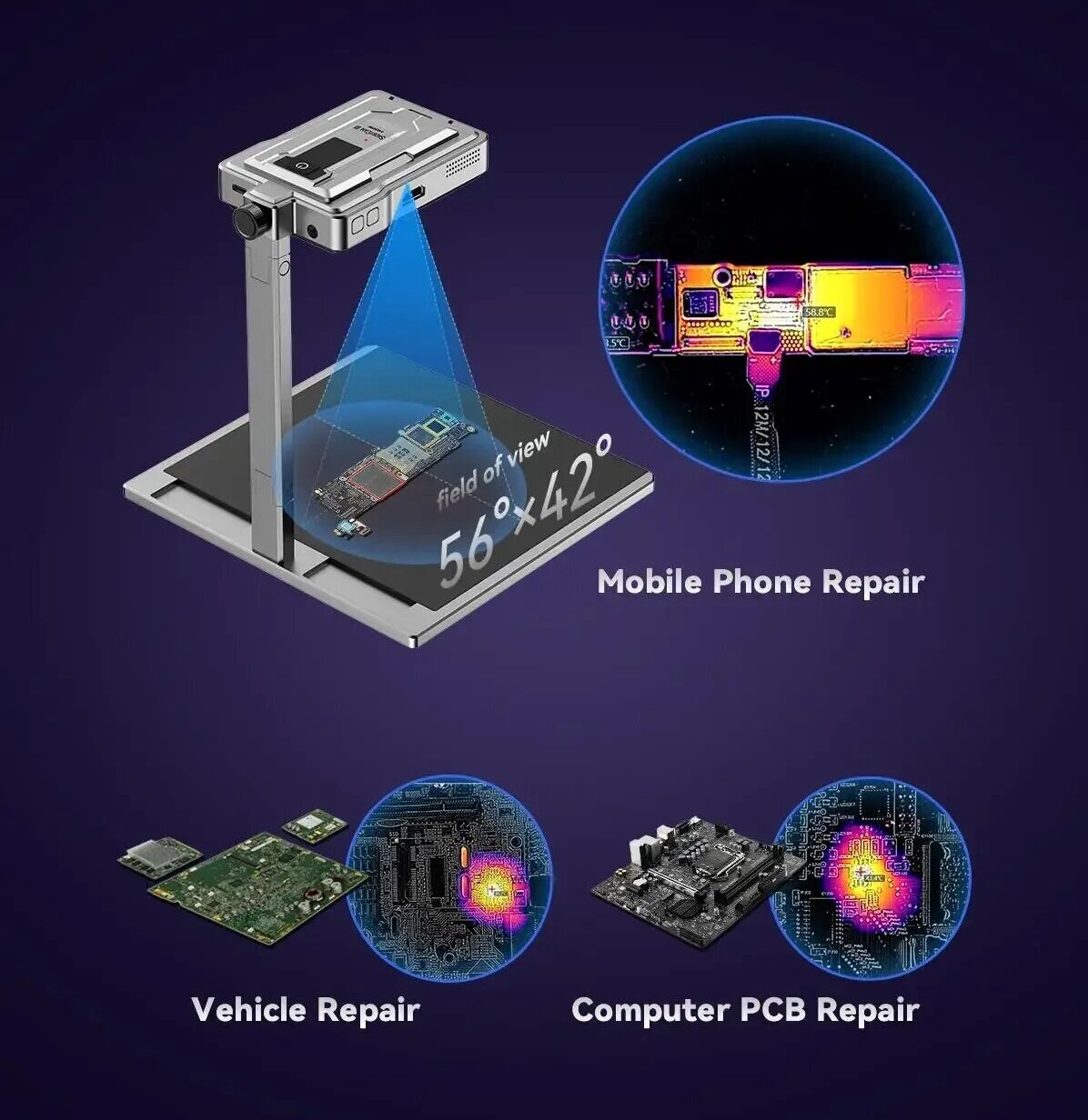 LANGCHI ShortCam III 4K Инфрак – обзор и цена Shortcam Thermal Imaging Pcb