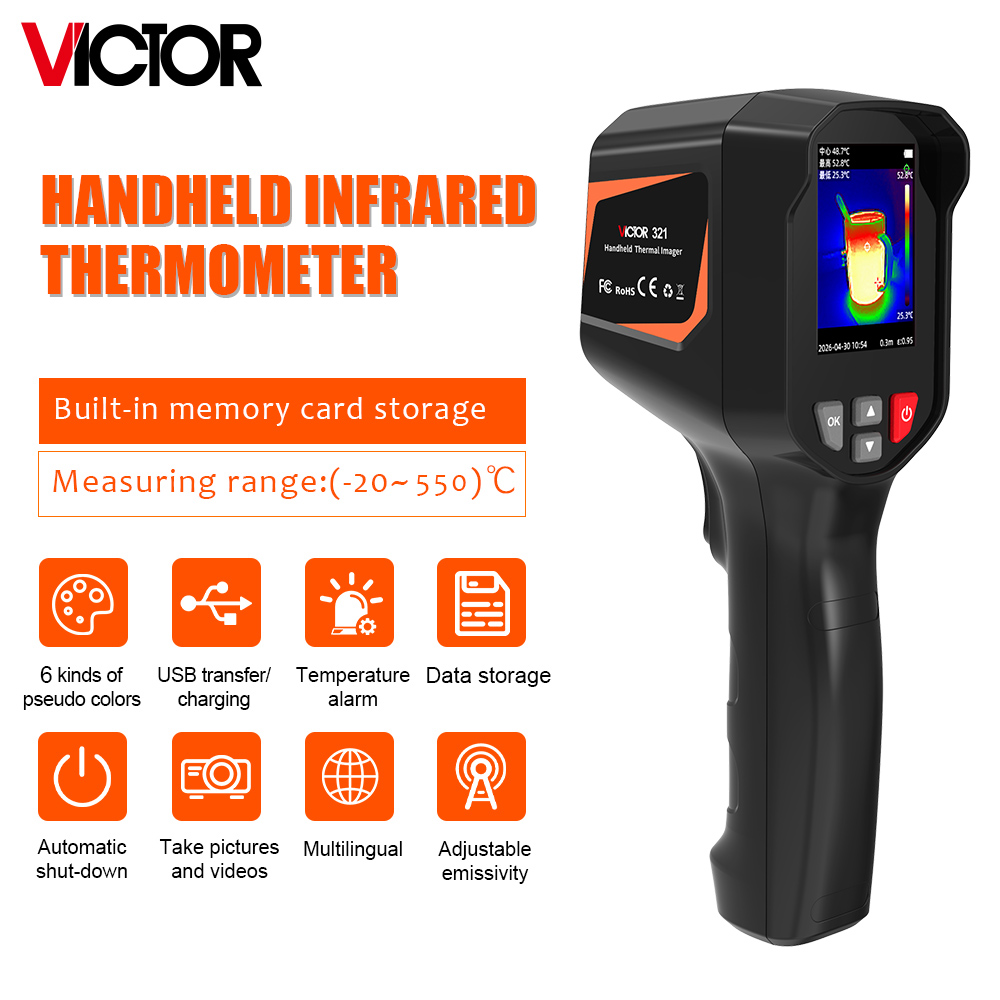 Тепловизор Victor 321 Handheid – обзор и цена Nf 521 Thermal Imaging Camera