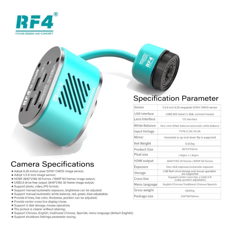 RF4 HD 4K тестер короткого зам – обзор и цена Pcb Short Circuit Thermal Diagnostics