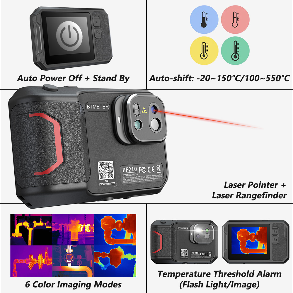 Тепловизионная камера 256x192, – обзор и цена Thermal Imaging Camera 256X192