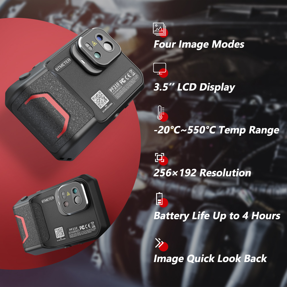 Тепловизионная камера 256x192, – обзор и цена Thermal Imaging Camera 256X192
